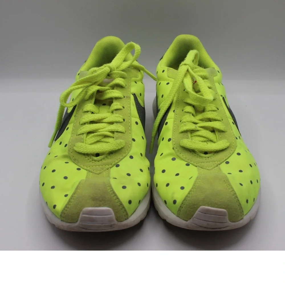 Nike Roshe One NM QS Volt Polka Dot Neon Yellow Womens 8.5 810861-701 2015